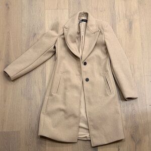Zara Tan Trench Coat Size S
